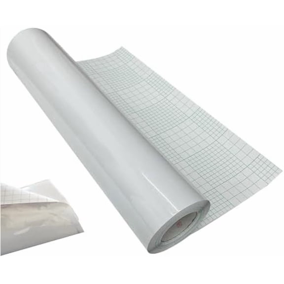 Lamination Roll Cold Laminating Film Glossy Double Side Adhensive Film Super Transparent for Photos and Pictures Laminating 25 in x 36 Yards$$Office