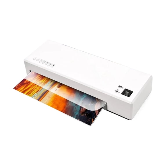 Laminator Machine,Laminator Office Hot And Cold Fast Warm-Up Roll Laminator Machine For A4 Paper Document Photo ,Easy Operation