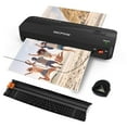 thumbnail image 1 of Laminator Machine, NICPOW A4 Laminating Machine,4 in 1 Thermal Laminator, 9 inches,30 Laminating Pouches, Paper Trimmer, Corner Rounder, Personal Laminator for Home, School, Office, 1 of 7