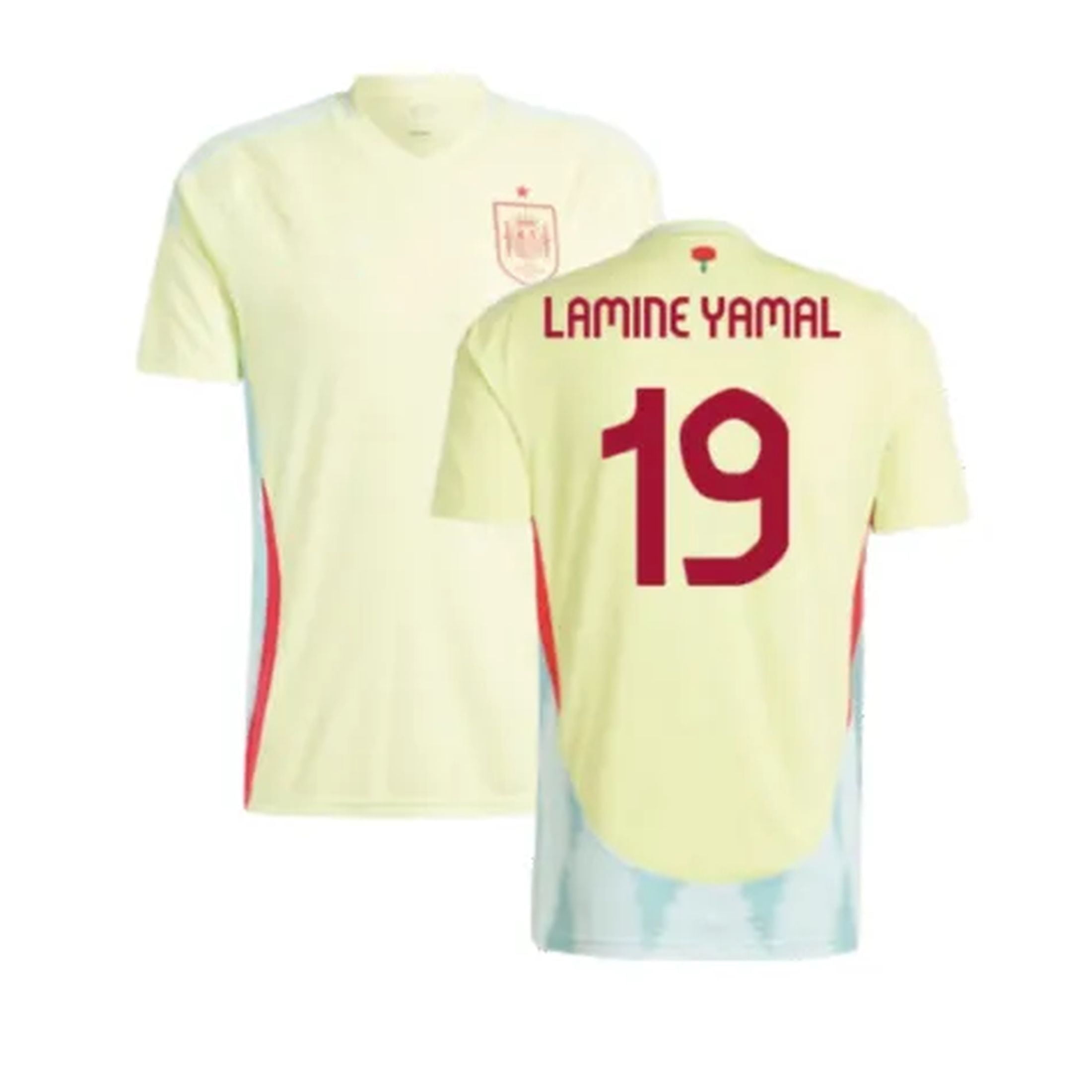Lamine Yamal 2024 Away Jersey - Walmart.com