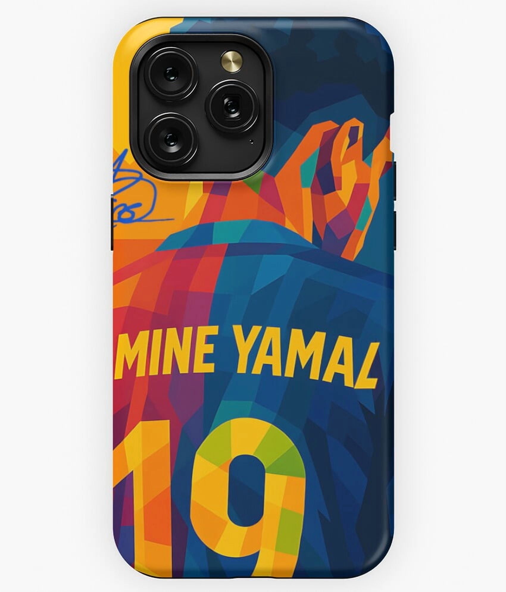 Coque Silicone Imprimée Lamine Yamal Pour IPhone 13 - Design Exclusif, Protection Anti-choc, Made In France