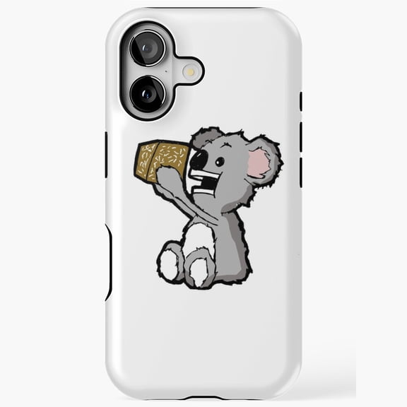 Lamingtons Cake Koala Bear Australian Snack iPhone Case 11 through 17 Pro Max