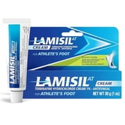 Lamisil 1% Athlete s Foot Cream, Fast Relief Athlete s Foot Treatment, Relieves Symptoms, Antifungal Cream 30g YU4