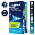 thumbnail image 1 of Lamisil Athlete's Foot Cream, 1 Week Antifungal Treatment, Prescription Strength Terbinafine, 1 oz, 1 of 10