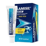 Lamisil Jock Itch Cream, 1 Week Antifungal Treatment, Prescription Strength Terbinafine, .42 oz
