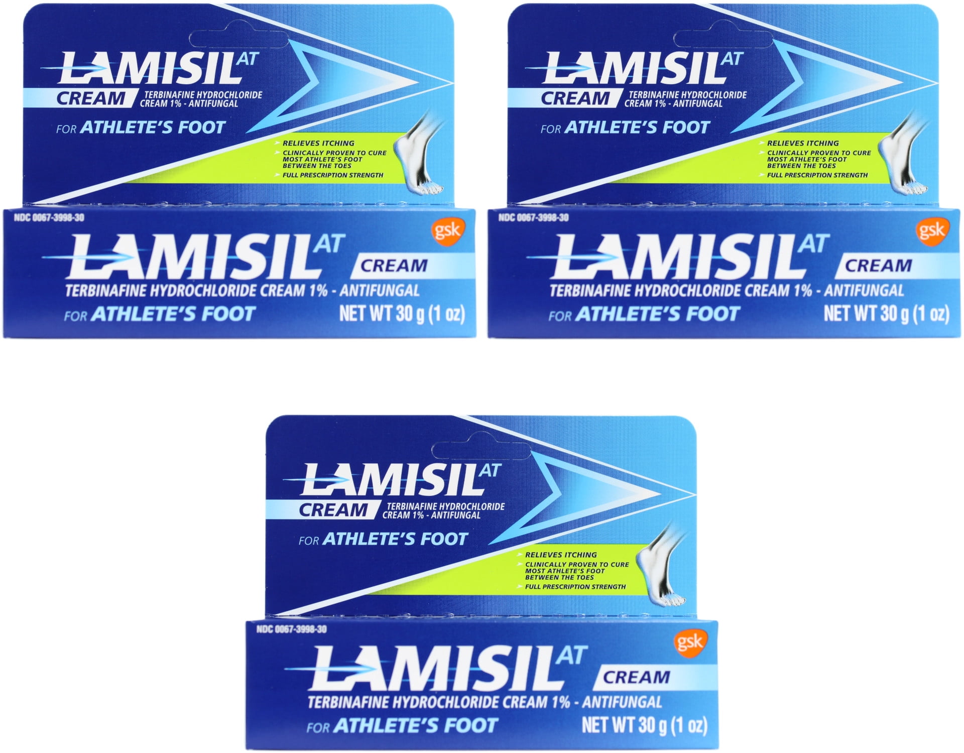 Lamisil At Athlete's Foot Antifungal Cream Reviews Lamisil AT Athlete's Foot Antifungal Cream, 1.0 oz (Pack of 3