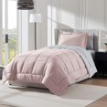 thumbnail image 1 of LammaLoe Twin Comforter Set, With Sheets, Bed In A Bag 5 Piece, Bedding Set, Peach Beige, 1 of 7