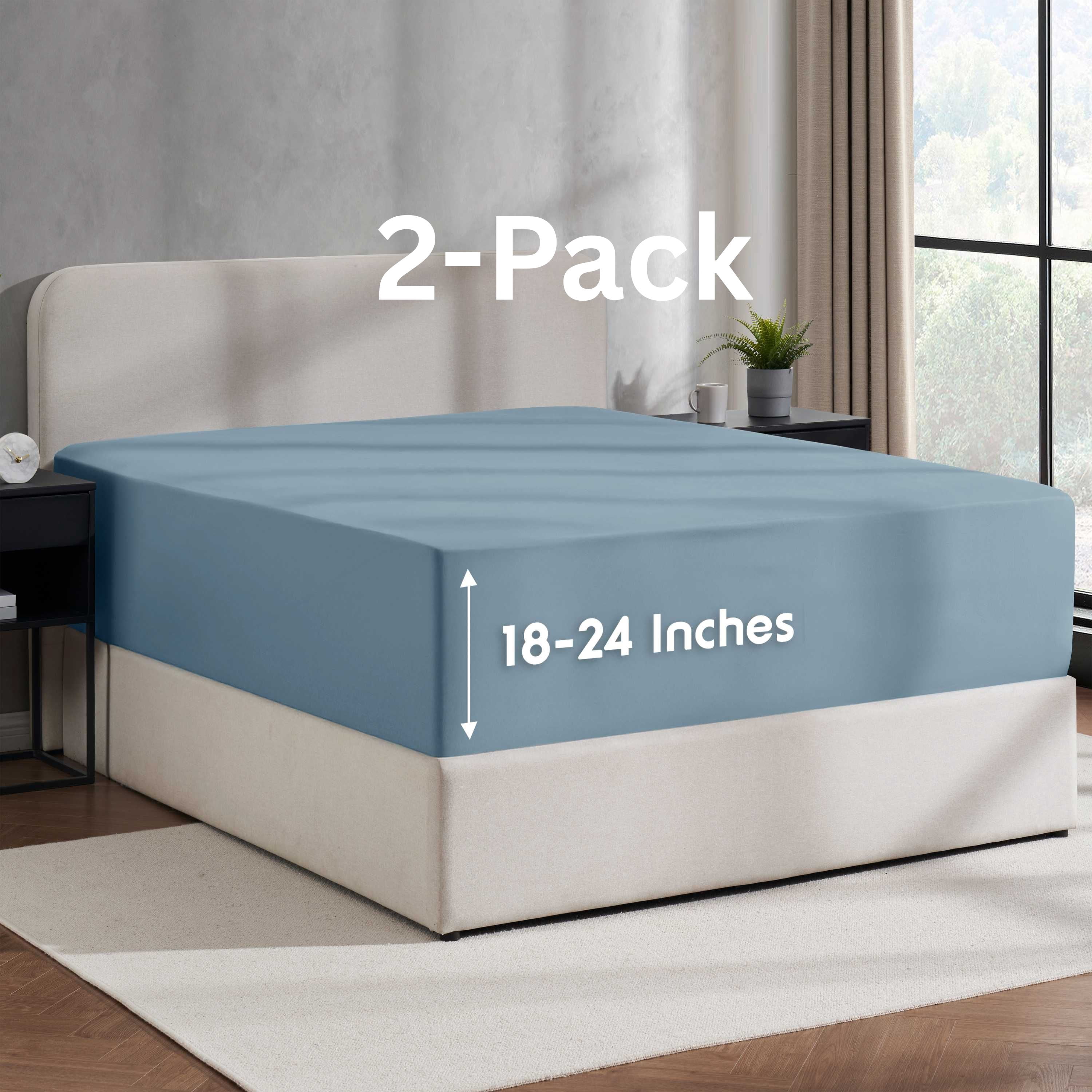 Deep Pocket Twin Fitted Sheets