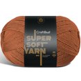 thumbnail image 1 of Lammaloe Acrylic Yarn For Crocheting And Knitting, (370 Yards) Worsted Medium #4 Crochet Yarn For Beginners, Rust, 1 of 1