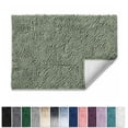 thumbnail image 1 of Lammaloe Chenille Bathroom Rugs Non Slip Bath Mat, 17x24 Ultra Absorbent, Soft & Machine Washable Bath Mats for Bathroom, Sage Green, 1 of 1