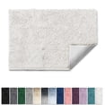thumbnail image 1 of Lammaloe Chenille Bathroom Rugs Non Slip Bath Mat, 24×36 Ultra Absorbent, Soft & Machine Washable Bath Mats for Bathroom, Hunter Green, 1 of 1