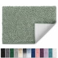 thumbnail image 1 of Lammaloe Chenille Bathroom Rugs Non Slip Bath Mat, 24×36 Ultra Absorbent, Soft & Machine Washable Bath Mats for Bathroom, Sage, 1 of 1