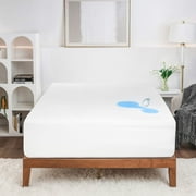 Lammaloe Deep Pocket Twin Mattress Protector Waterproof, Cotton Terry Bed Cover, Mattress Cover Fits Mattresses Up to 21 inch