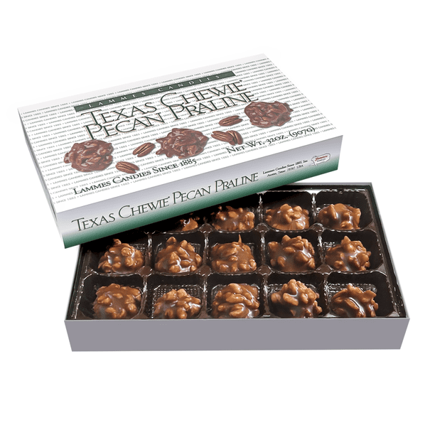Classic Texas Chewie Pecan Pralines from Lammes Candies