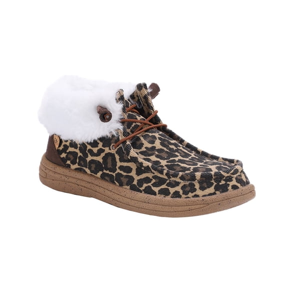Lamo Footwear Women's Cassidy Shoes Moc Toe Cheetah 5 M