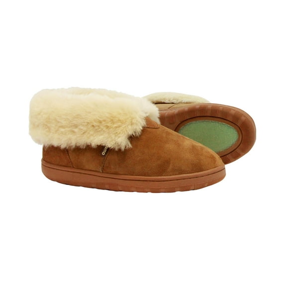Lamo Footwear Women's Chestnut Double Face Slippers Round Toe Chestnut 7 M
