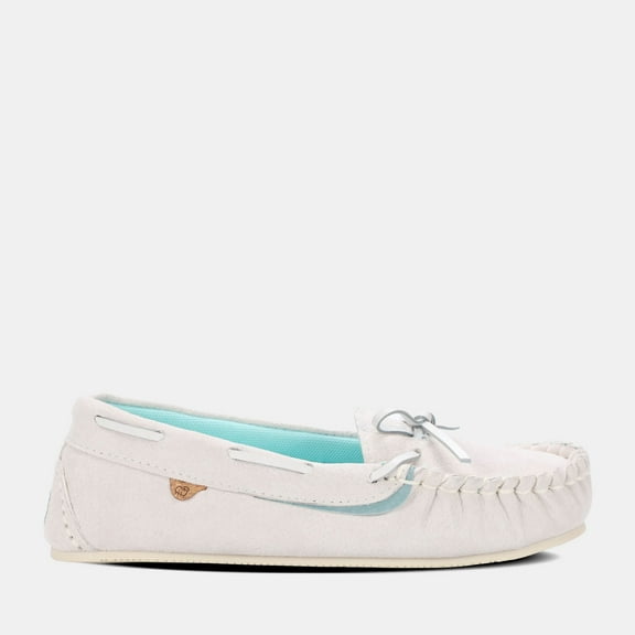 Lamo Footwear Women's Selena Moccasins Grey 8 M