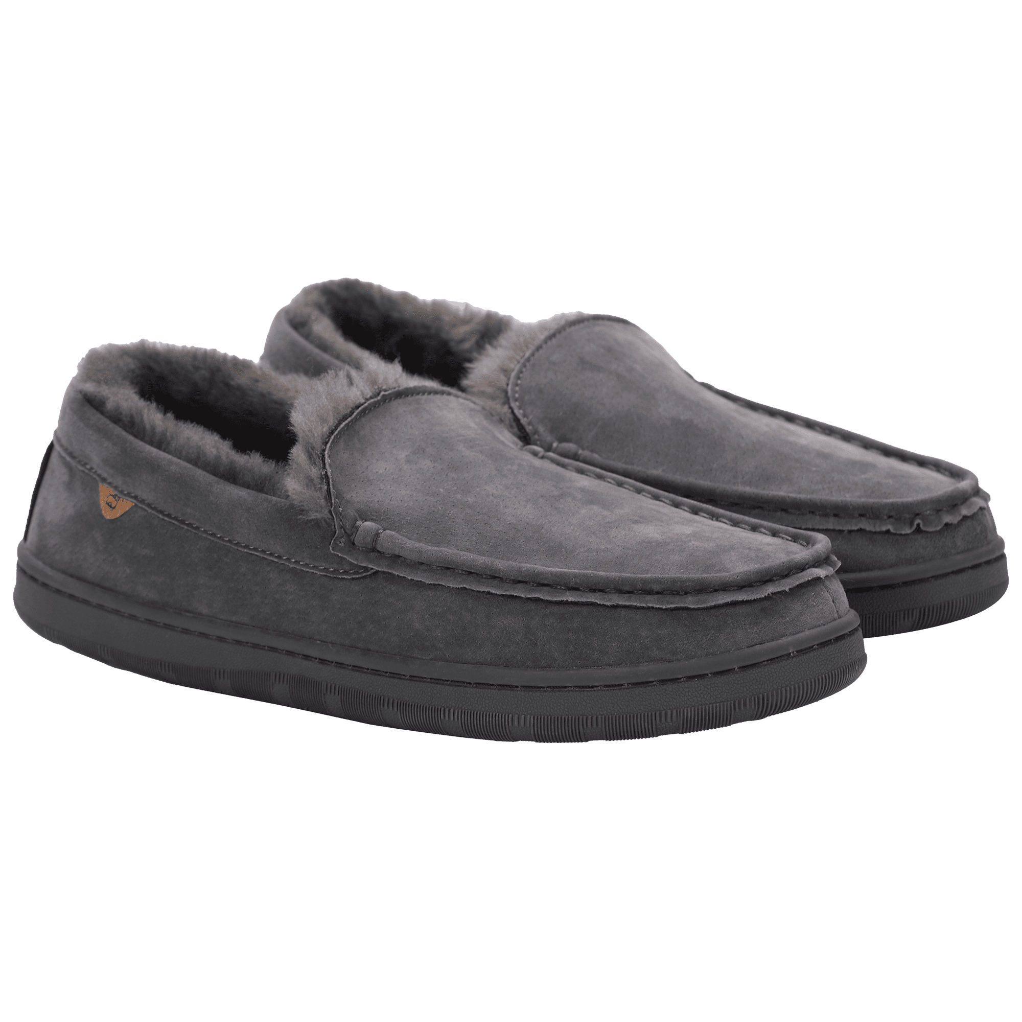LAMO Footwear Open‎ Toe Slippers Mens Size M (9-10) Black Sheepskin Leather NWT Amazon.com: Lamo Footwear Men main image 2