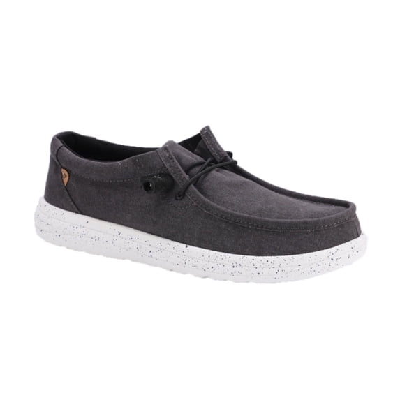 Lamo Men's Paul Black Size 10 Moc Toe Casual Shoes