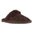 thumbnail image 1 of Lamo Sheepskin P003W-CHC-XXL Ladies Scuff, Chocolate - 2XL, 1 of 5
