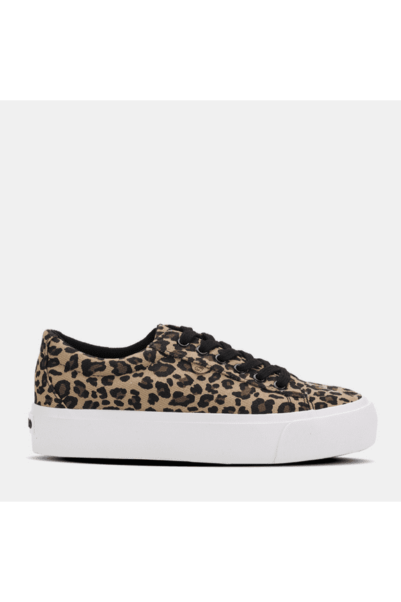 Women's Amelie Platform Casual Shoes Cheetah 5 M US