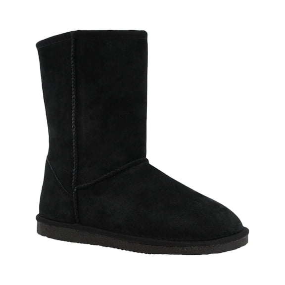 Lamo Womens Lady's 9" Suede Cold-Weather Mid-Calf Boots