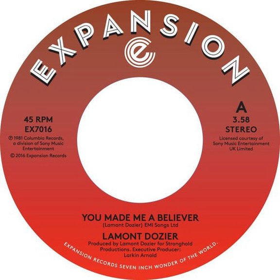 Lamont Dozier - You Made Me A Believer / Starting Over (We've Made The Necessary Chang - Music & Performance - Vinyl [7-Inch]