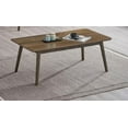 thumbnail image 1 of Solid Rubber Wood Coffee Table - Lamonte Contemporary, 1 of 6