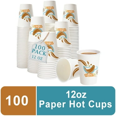 Lamosi 5 oz Multicolor Disposable Paper Cups, Leak-Proof, Food-Grade ...