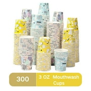 Lamosi Everyday Disposable Paper Cups, 3 oz, 300 Count