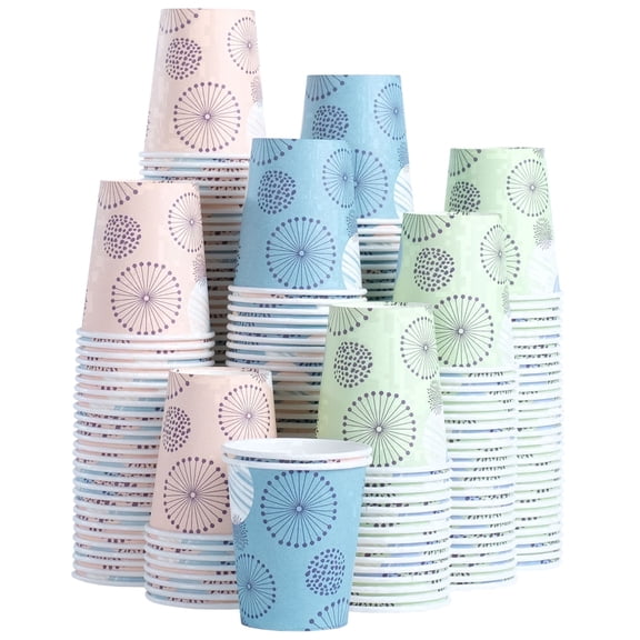 Lamosi Bathroom Cups Disposable Paper Cups, 5 oz, 300 Count