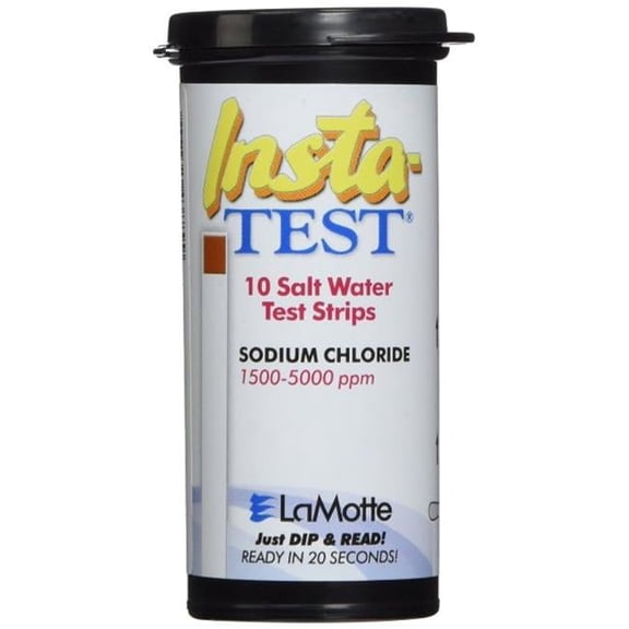 Lamotte 2998-12 Insta - Test Strip Hi - Range Salt