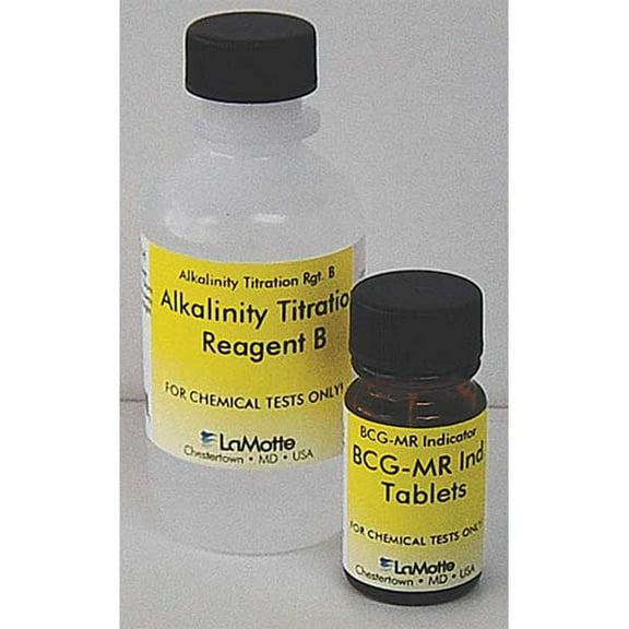 Lamotte Reagent Refill,Alkalinity,0 to 200 PPM R-4491-DR