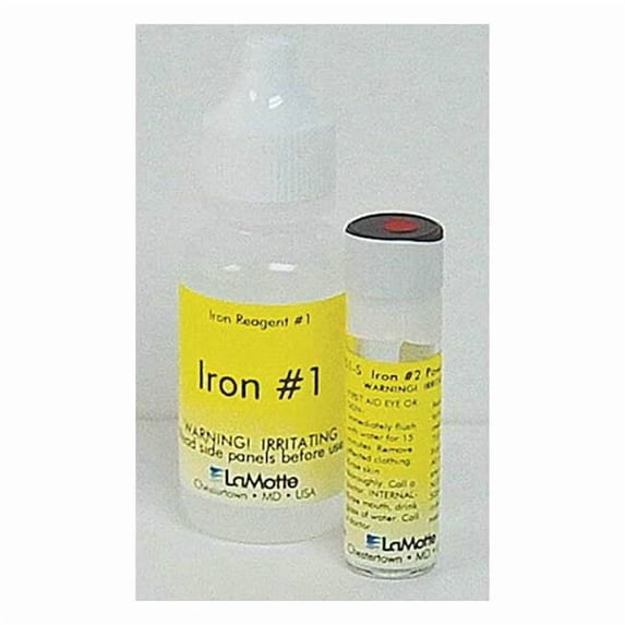 Lamotte Reagent Refill,Iron,Range 0.5 to 10 PPM R-4447