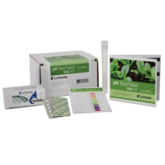 Lamotte® Soil Ph Testab Kit, Wide Range - 4.00 To 11.00 Ph In 1.0-Ph Units