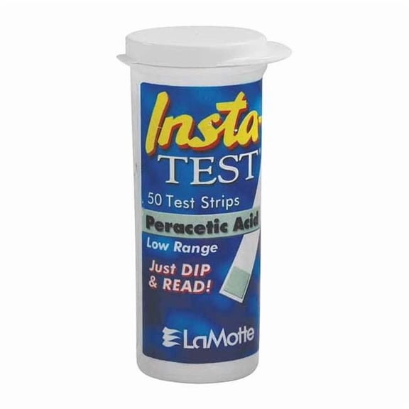 Lamotte Test Strip,Peracetic Acid,PK50 3000LR