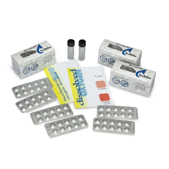Carolina Lamotte Testtabs Dissolved Oxygen Bod Kit Essential Tool For Water Quality Testing | Perform Up To 100 Tests | Ideal For Bod And Dissolved Oxygen Measurement