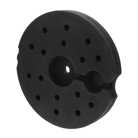 Lamp Base Weight Block Light Fixture Metal Lamp Base Weighted Desk Lamp Base Metal Material Black Color Lamp Chassis