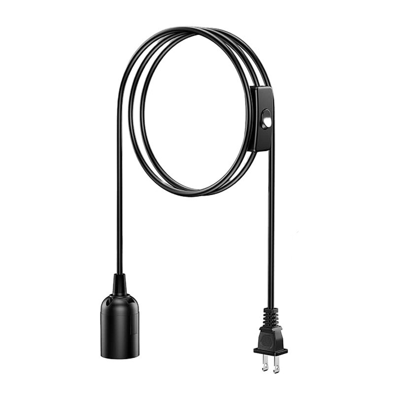 Lamp Cord With Switch Pendant Light Cord 1.8m Hanging Lamp Cord Socket