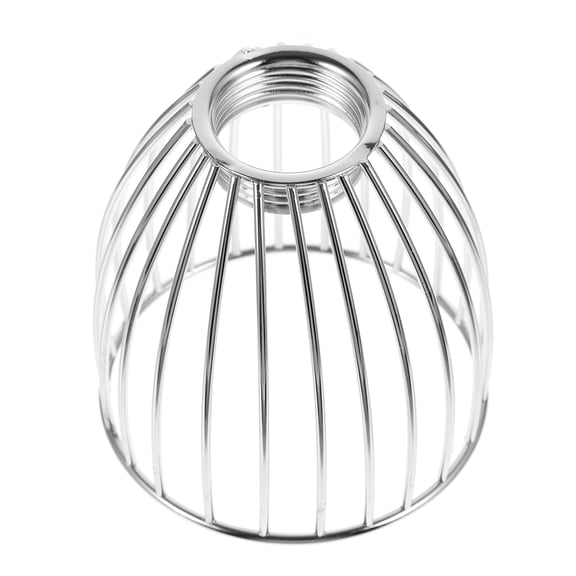 Supvox Metal Retro Lampshade Plated Silver Iron Art Shade for Lamp Use 2Pcs