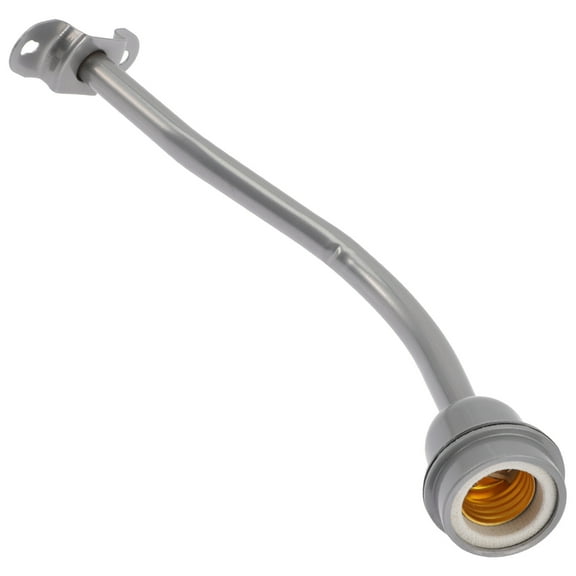 Lamp Hanging Stand Curve Light Pole Arrows Arm Shield Work Silver