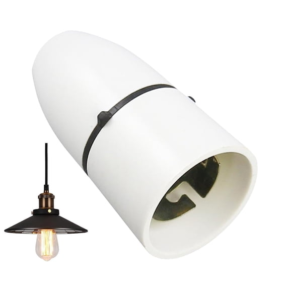 Lamp Holder, B22 Bayonet Replacement Parts, Lamp Socket Conversion Extender for Chandeliers Fan Indoor Home Garage Workbench Wall Ceiling Closet Floor