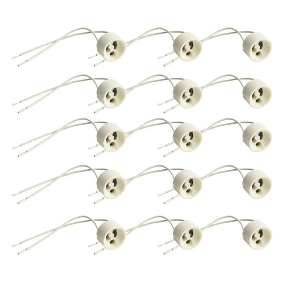 Lamp Holder Socket 10/15Pcs Connector Downlight Fitting Wire For Connecting Light Accessory Recessed Spotlights