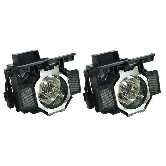 Jaspertronics Lamp & Housing TwinPack for The Epson EB-Z8050WNL Projector with Original Specs & Full Lifespan Bulb 1 Year Warranty 2 Unit per pack