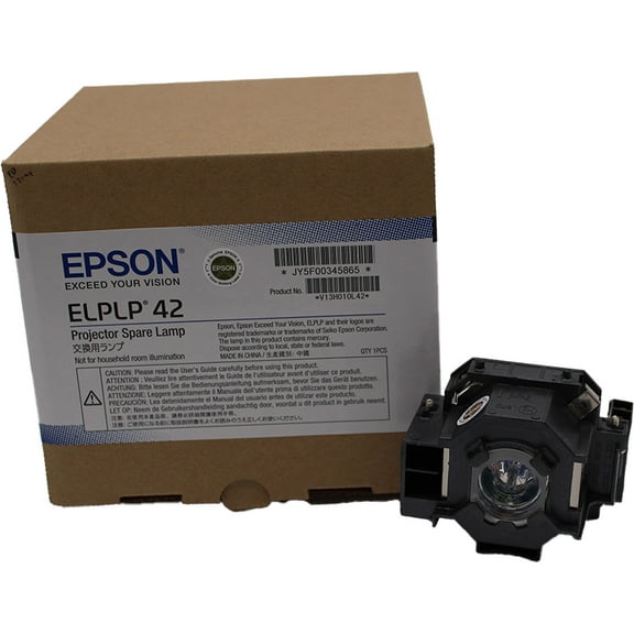 OEM Lamp & Housing for The Epson EB-410WE Projector - 1 Year Jaspertronics Full Support Warranty! - 1 Unit per pack