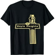 BZUIX Lamp Post Boyle Heights Street Sign Street wear T-Shirt