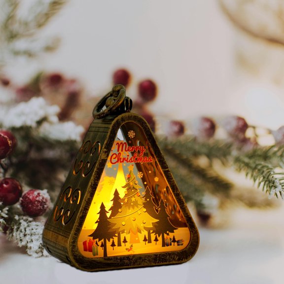 Lamp Retro Night Light Luminous Gift Window Desktop Ornaments Layout Props Wind Lamp Tabletop Night Light