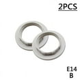 thumbnail image 1 of Lamp Shade Collar Rings, Socket Adapter with 1.57 Inch Inner Diameter, Plastic Retainer Rings for Light Fixtures, 1 of 9
