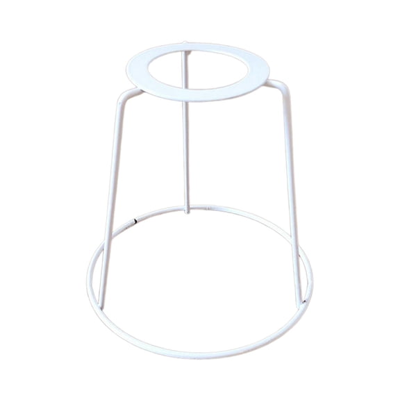 Lamp Shade Frame Iron Tabletop Light Stand E27 Sturdy Holder Lampshade Frame for Restaurant Living Room Light Cage Guard Wedding , 12cm x 12cm