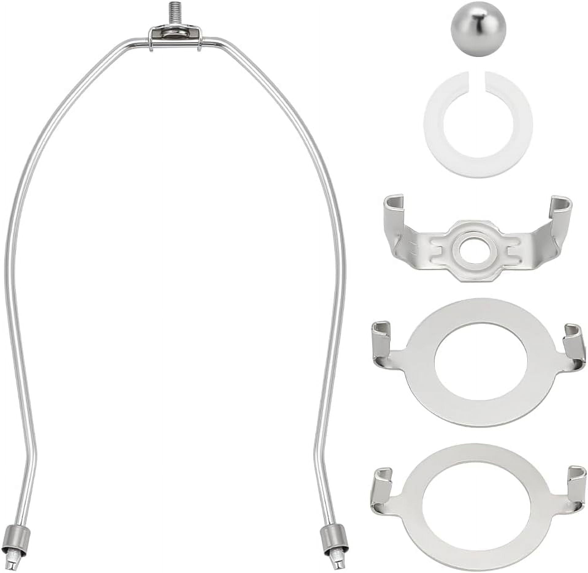 Lamp Shade Harp Holder with Light Base Detachable Lamp Harp Kit for DIY